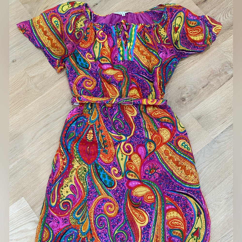 trina turk mini dress